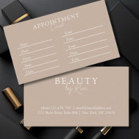 Brown & White, Minimal Elegant, Salon