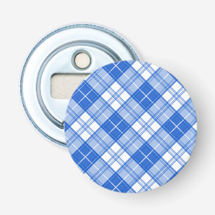 Brown White Tartan Pattern yxm0uat9 Bottle Opener