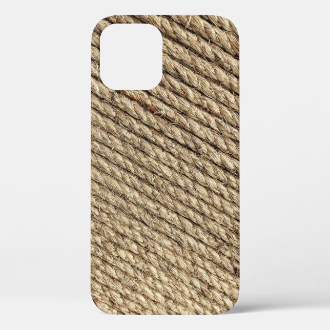 Brown wicker mat Case-Mate iPhone case (Back)