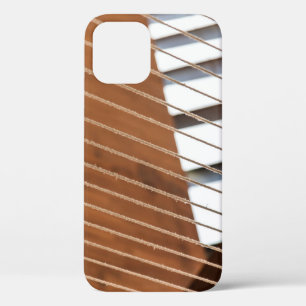 Brown window blinds during daytime iPhone 12 case