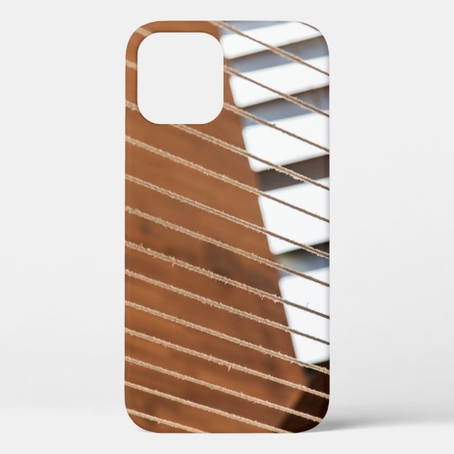 Brown window blinds during daytime Case-Mate iPhone case (Back)