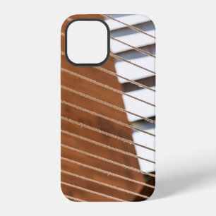 Brown window blinds during daytime iPhone 12 case