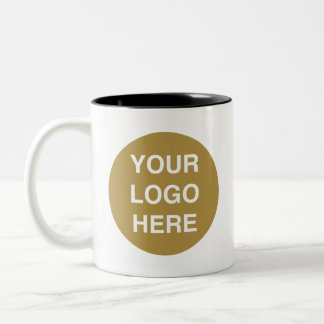 brown your logo here mug