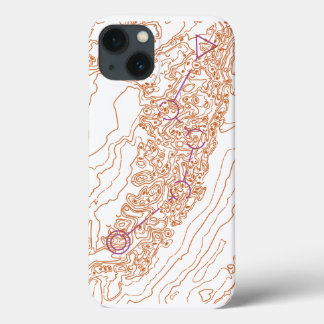 Brownell Orienteering Map iPhone 13 Case