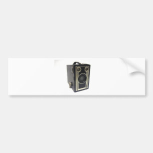 Brownie Antique Camera Bumper Sticker