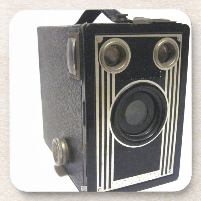 Brownie Antique Camera Coaster (Front)