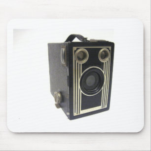 Brownie Antique Camera Mouse Pad