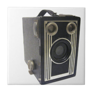 Brownie Antique Camera Tile