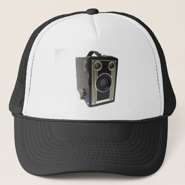 Brownie Antique Camera Trucker Hat (Front)