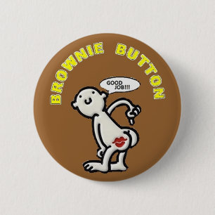 BROWNIE BUTTON