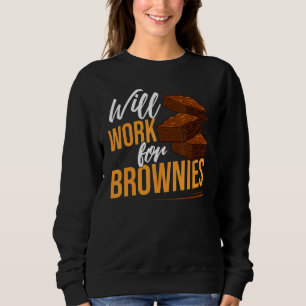 Brownie Cookie Recipe Bars Mix Keto Sweatshirt