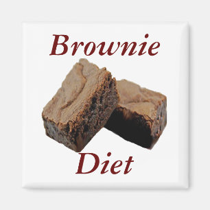 Brownie Diet Magnet