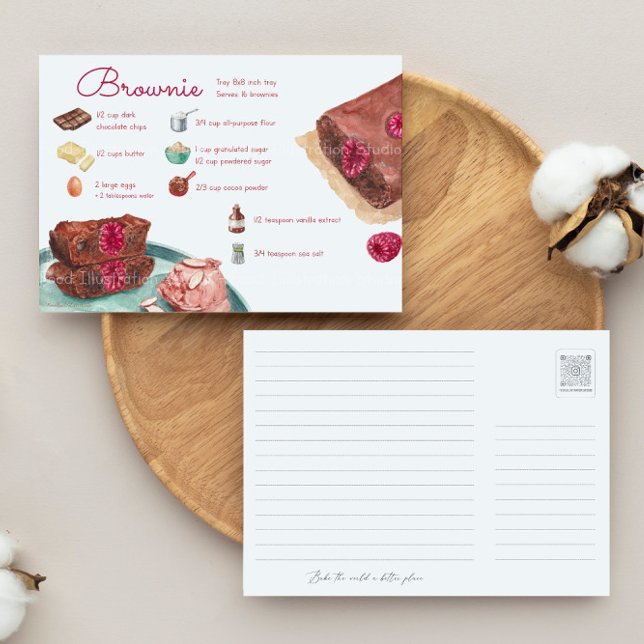 Brownie Recipe Card (Creator Uploaded)