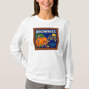 Brownies Brand Citrus Crate Label T-Shirt