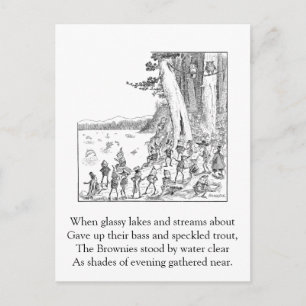 Brownies By the Lake Postcard