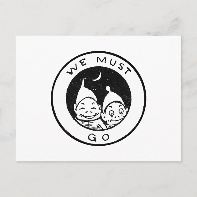 Brownies Ready to Depart Postcard (Front)