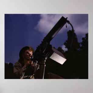 Browning Machine Gunner Poster