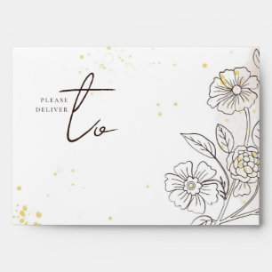 Browning On Love Wedding Envelope