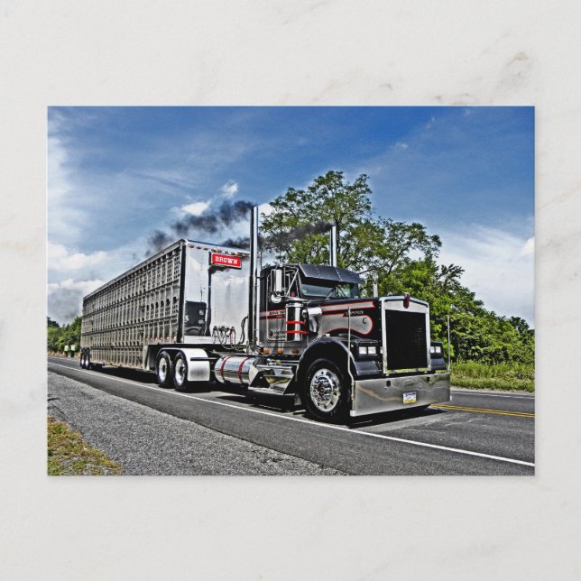 Brown's B Model Postcard (Front)