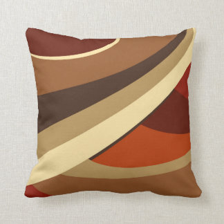 Browns, Rust,  Beige Modern contemporary Design Cushion