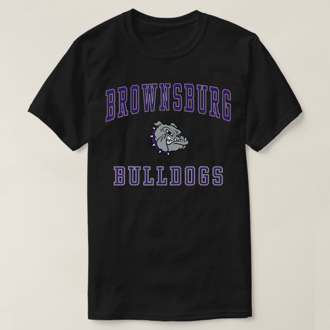 Brownsburg High School Bulldogs  C1  T-Shirt (Design Front)