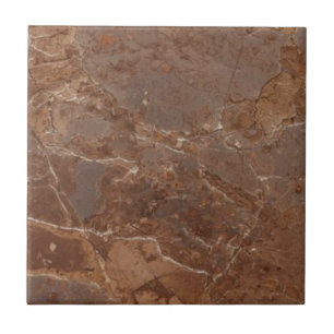 Brownstone vintage rustic simple rustic print ceramic tile