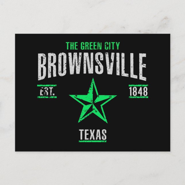 Brownsville Postcard (Front)
