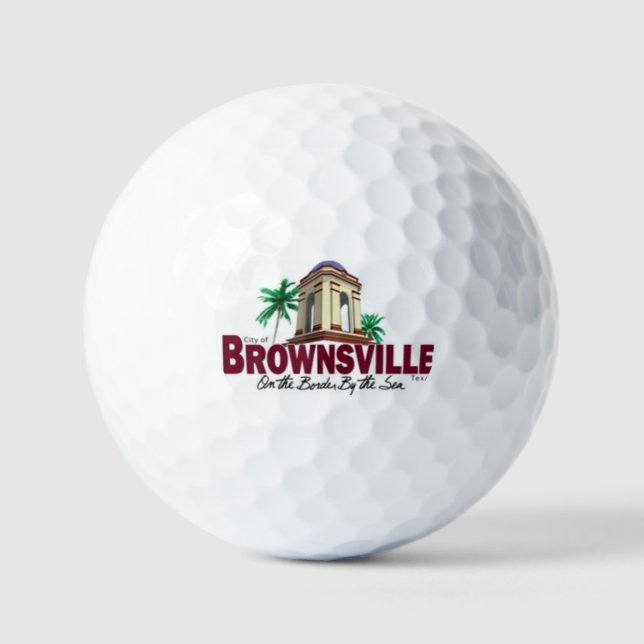 BROWNSVILLE TEXAS GOLF BALLS (Front)