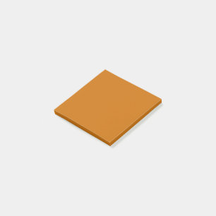 Browny Orange (solid colour)  Post-it Notes