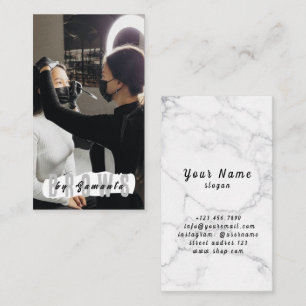 Brows Aftercare PMU Microblading Henna Salon Busin Business Card