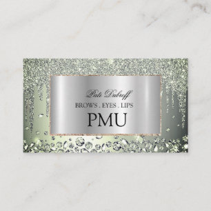 Brows Aftercare PMU Microblading Henna Salon Business Card