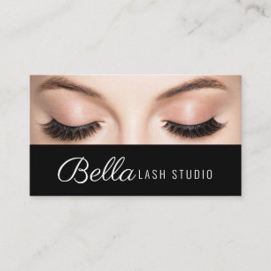 Brows & Lashes Salon Business Card