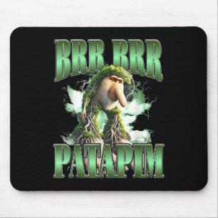 Brr Brr Patapim Meme Mouse Pad
