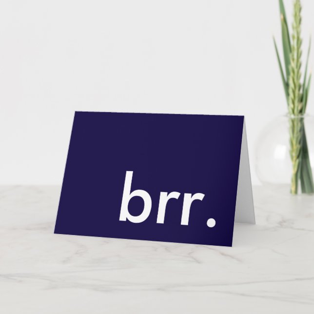 brr. it's a winter party! invitation (Front)