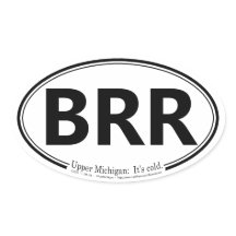 BRR UP Michigan European Style Tax Sticker