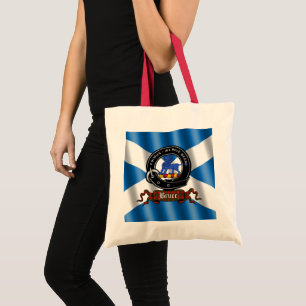 Bruce Clan Badge Scottish Tote Bag