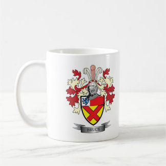 Bruce Family Crest Coat of Arms Coffee Mug