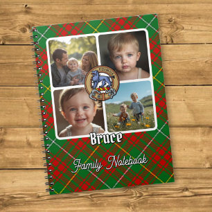 Bruce Family Photo Collage Notebook