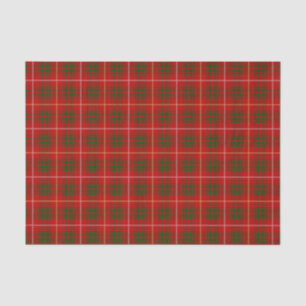 Bruce Family Tartan Pattern Tissue Paper