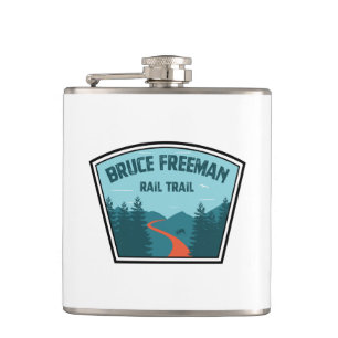 Bruce Freeman Rail Trail Hip Flask