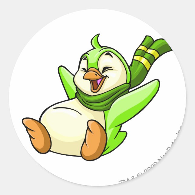 Bruce Green Classic Round Sticker (Front)