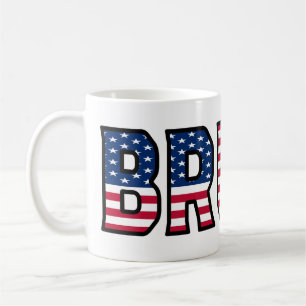 Bruce Name First Name USA stylish cup of coffee cu