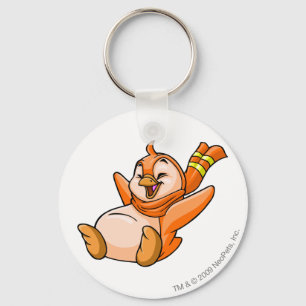 Bruce Orange Key Ring