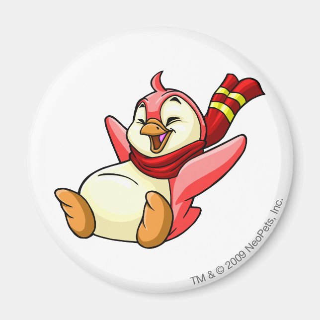 Bruce Red Magnet (Front)