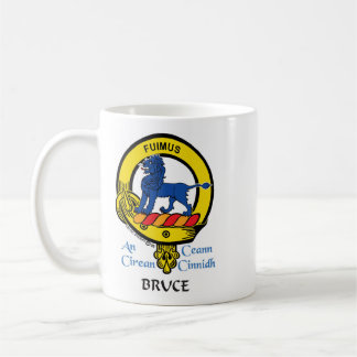 BRUCE Scottish Clan Crest Mug