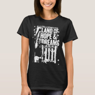 Bruce Springsteen Land Of Hope & Dreams Tour 2 Sid T-Shirt