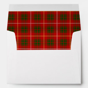 Bruce Tartan Wedding Envelopes