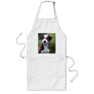 Bruce The Border Collie Puppy, Apron