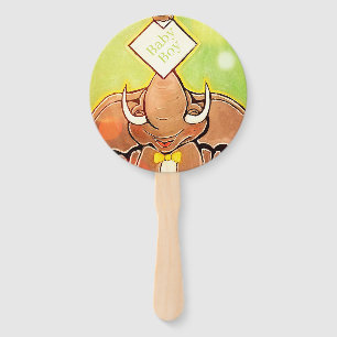 Bruce, The Elephant Speller Hand Fans