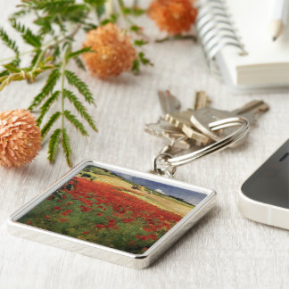 BRUCE, William Blair poppies poppy red flowers vin Key Ring